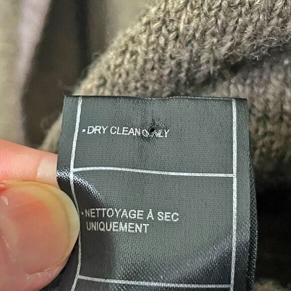 BB Dakota Cardigan Jacket Medium Vanessa Shawl Collar Toggle Brown Worn Once - Picture 8 of 9